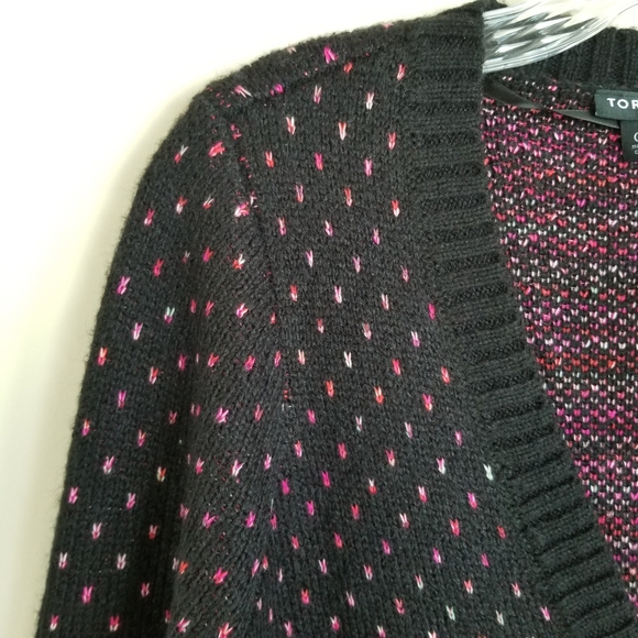 Torrid Drop Shoulder V-Neck Cardigan Sweater M/L 10 NWT - Picture 2 of 5